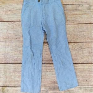 Appaman blue tweed dress pants sz 7 with stains